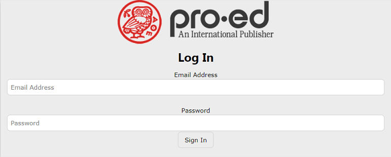 Login Screen